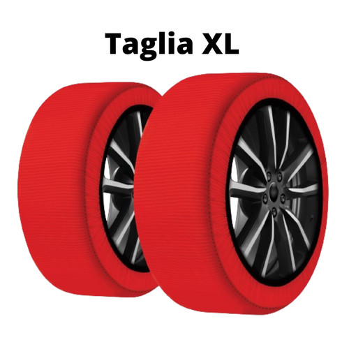 Calze neve omologate rosse - da,
