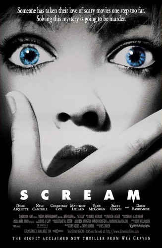 1996 scream movie - scream,