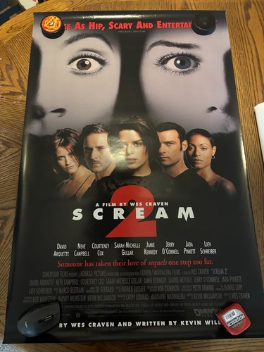 Scream movie poster - poster, 27x40
