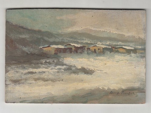 Quadro olio pianzola - olio, renzo