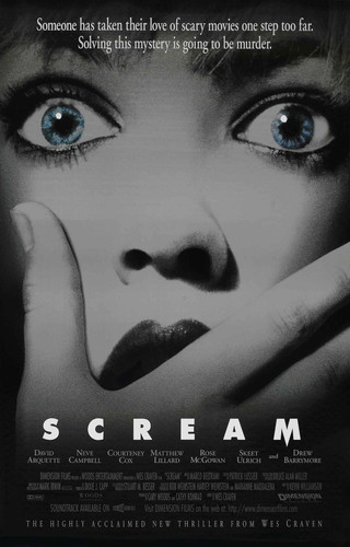 Scream 1996 movie poster - 1996, neve