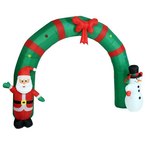 Arco gonfiabile natalizio con - arco,
