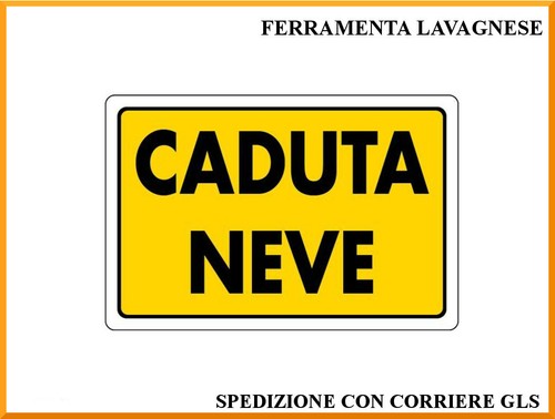 Cartello plastica caduta - in,
